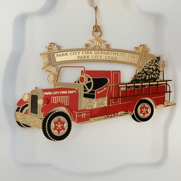 2005, Park City Fire Department Fire Truck</br>Designed by Judy Taylor</br> [SOLD OUT]