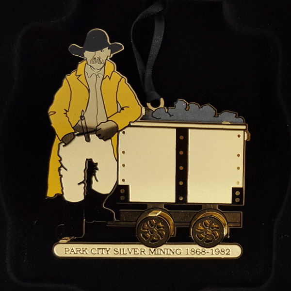 2006, Park City Silver Mining Ore Car</br>Designed by Judy Taylor</br> [SOLD OUT]