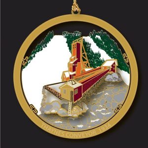 2019 Holiday Ornament - Thaynes Conveyor 1934 - Park City Museum